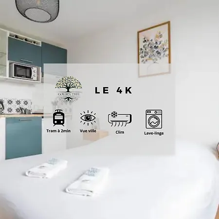 Le 4K - Vue Degagee, Clim, Gare 10Min A Pied Appartement Straatsburg Buitenkant foto